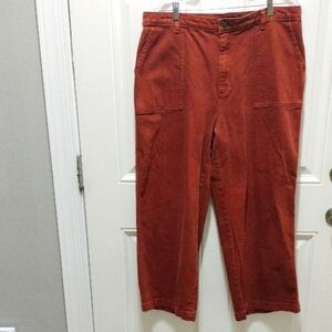 Universal Thread Terracotta Wide Leg Pants Size 16